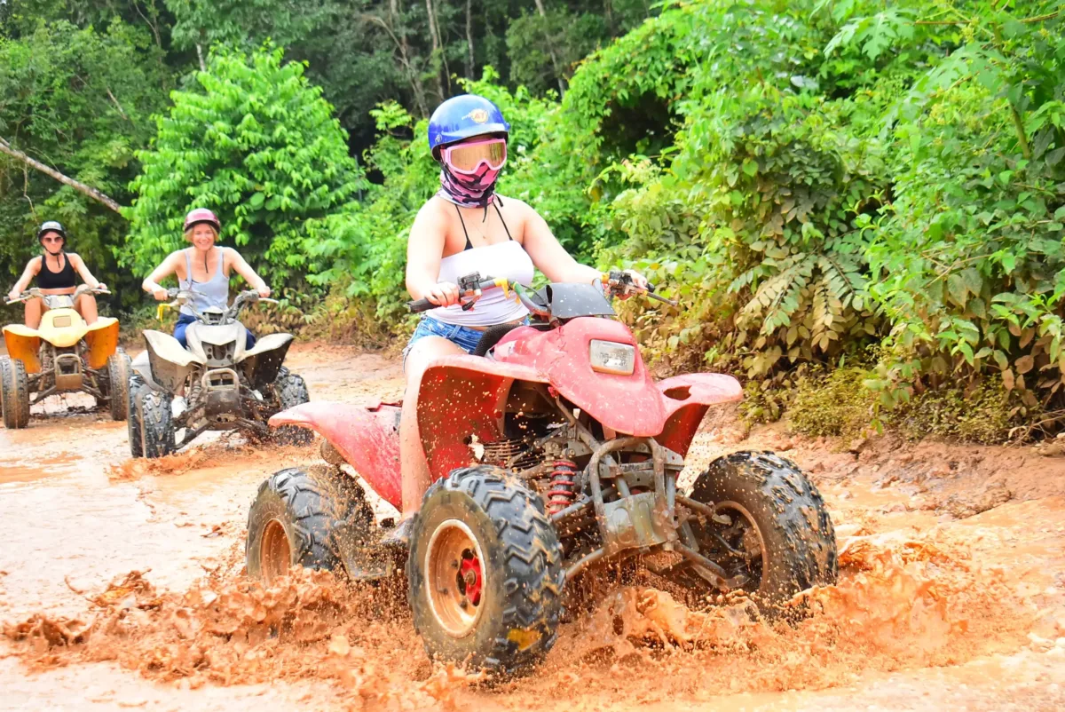 Single Rider Combo ATV, Cenote & Zip Line Tour - Image 5