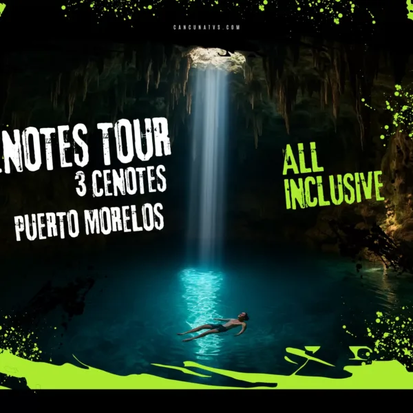 Cenote Adventuring: 3 Unique Cenotes Tour