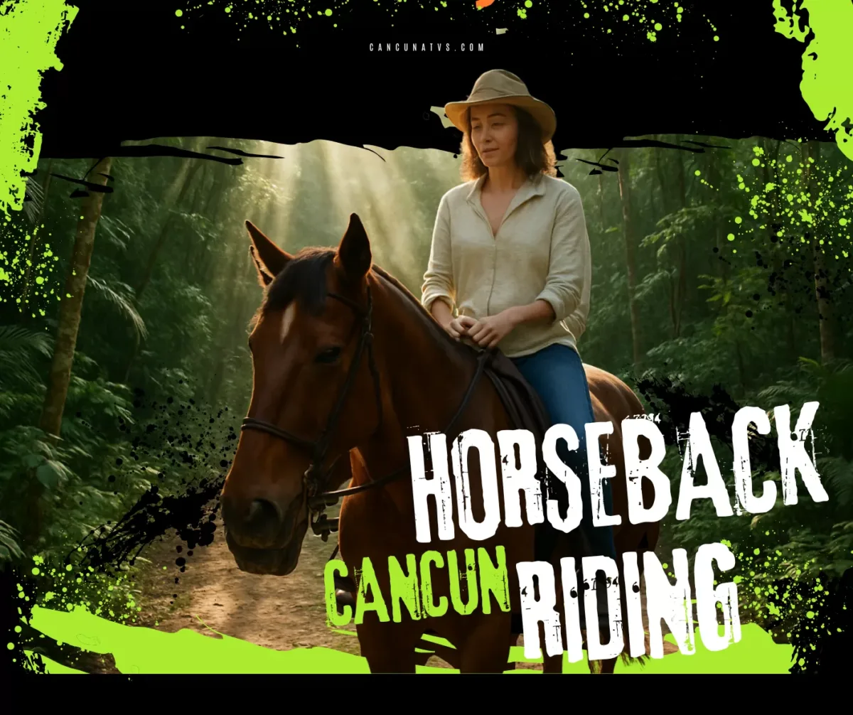 Cancun Jungle Horseback Riding Experience - Image 1