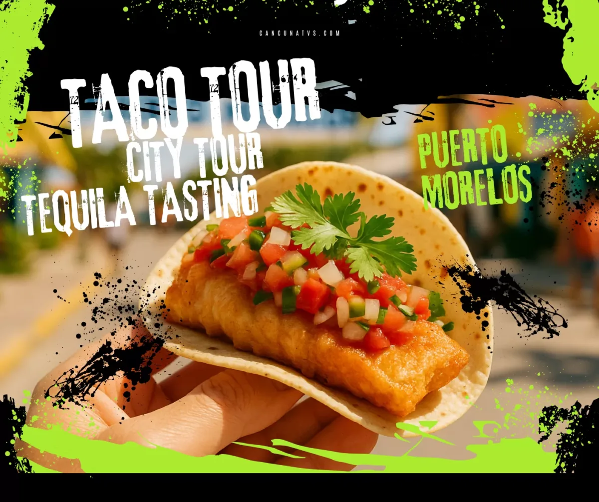 Puerto Morelos City & Taco Tour - Image 1